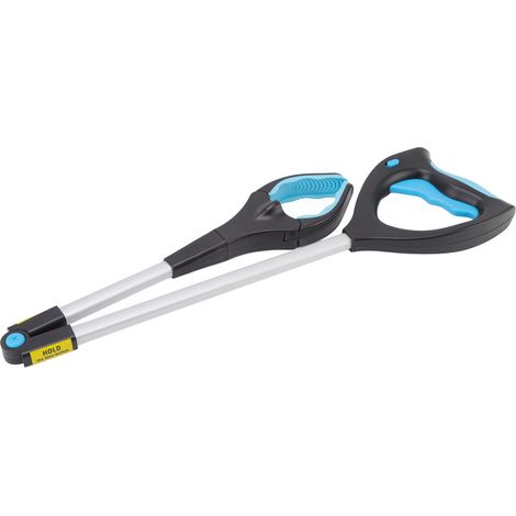 Pince pliable à déchets, ramasse-déchets télescopique avec batterie intégrée pour ramassage écologique (1/5)
