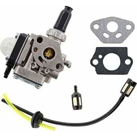 Carburateur pour Moteur Kawasaki TH43, TH48, Convient pour Tondeuses à Gazon, Équipé d'un Filtre à Essence Universel et d'un Joint (1/2)