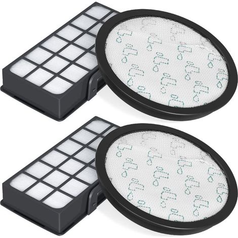 Lot de 2 Filtres HEPA pour Rowenta Silence Force Cyclonic 4AAAA RO7647EA RO7663EA RO7676EA RO7681EA (Modèle RO76xx) Aspirateurs, Filtre de Rechange Accessoires ZR903701 (1/5)