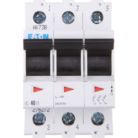 Interruptor seccionador modular 40A 3P IS403 276272
