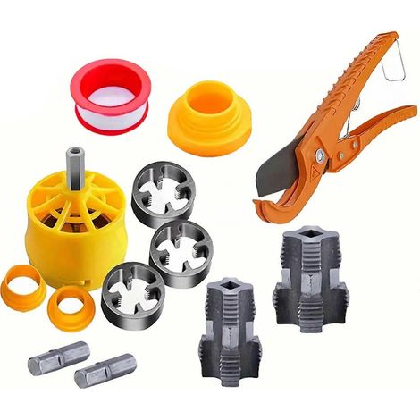 Coupe-tubes multi-matériaux pour le bricolage. Conception ergonomique pour une utilisation confortable. Installations de systèmes CVC. (1/4)