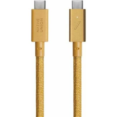 Native Union USB Typ C - USB Typ C Kabel 1,2 m Gelb 1 Stück.