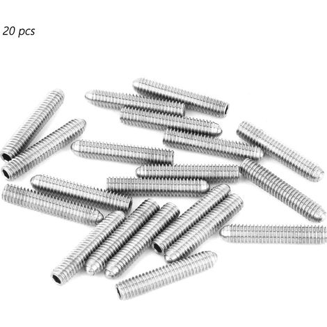 Poussoir À Bille Hexagonal En Acier Inoxydable M3x20 Pour Moule Et Fixation - Lot De 20 Pièces (1/5)