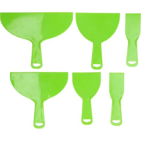 CHICIRIS Abs -spackle-Knife Bundle, 6 Kittschaber Partiel Set pour les Projets de Rénovation HAUS et les Entrepreneurs Professionnels (1/5)