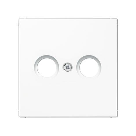 Tapa para toma de TV BLANCO JUNG LS 990 TV WW