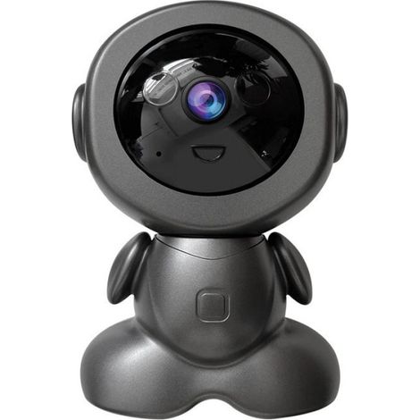 Caméra de surveillance intérieure WiFi sans fil, vision nocturne, voix bidirectionnelle, maison intelligente, webcam, caméra robot (1/4)