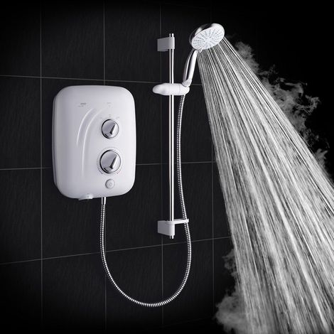 Mira Elite SE Pumped Electric 10.8kW White & Chrome Shower Model 1.1941.002 (1/5)