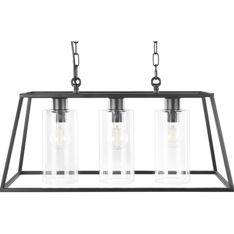 Pendant Lamp MUGER Metal Black (1/5)
