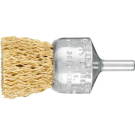 PFERD TOOLS Pinselbürste ungezopft PBU Ø30mm Schaft-Ø6 mm Messing-Draht-Ø0,50 10 Stk (1/5)