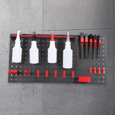 Panneau perforé universel pour outils de réparation automobile 45x90cm, kit de support mural multifonctionnel pour outils (grand format) (1/5)