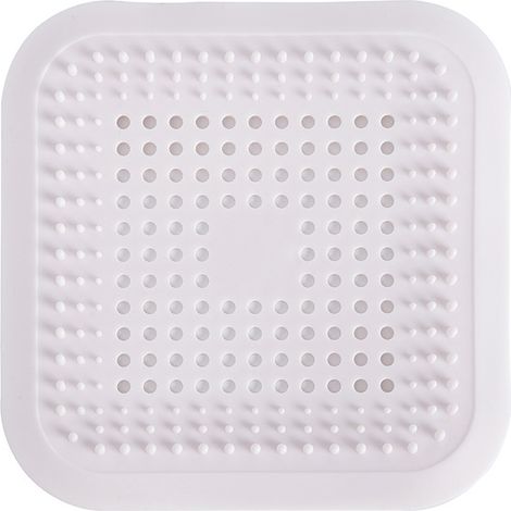 Couvercle de siphon de sol en silicone anti-obstruction pour lavabo, filtre anti-cheveux pour siphon de salle de bain, filtre d'égout (1/5)