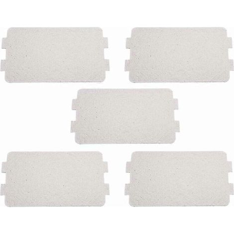 5-pack Microwave Oven Mica Board Replacement Plate, Waveguide Cover Repair Parts 11.5X6.5cm