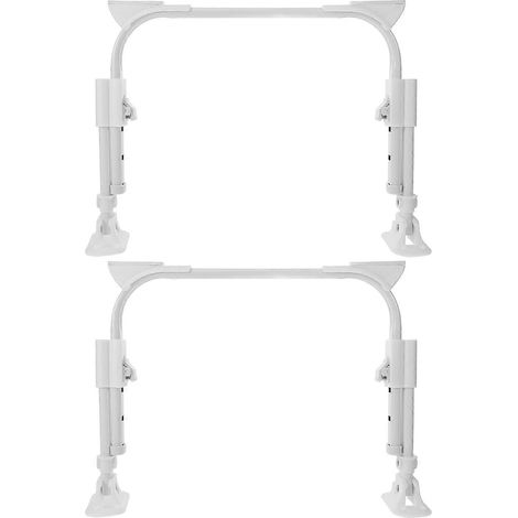 Pieds de table de lit pliables, robustes et durables, adaptés aux bureaux pour ordinateur portable, lot de 2, antidérapants. (1/5)