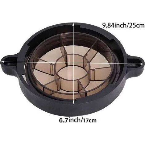 Coperchio del cestello della pompa della piscina compatibile con le pompe per piscine fuori terra e interrate Poolzilla Pureline Inground Pure Flow con O-ring di ricambio (1/5)