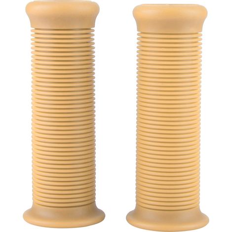 de poignées de guidon universelles vintage en TPU beige 25 (1/4)