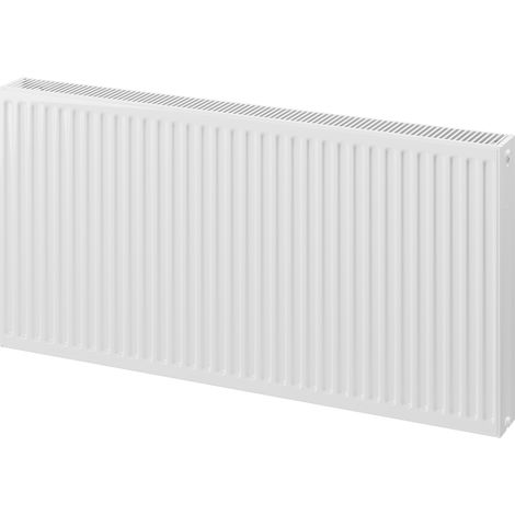 Mexen C22 Heizkörper flach 300 x 600 mm, seitlicher Anschluss, 560 W, weiß - W422-030-060-00