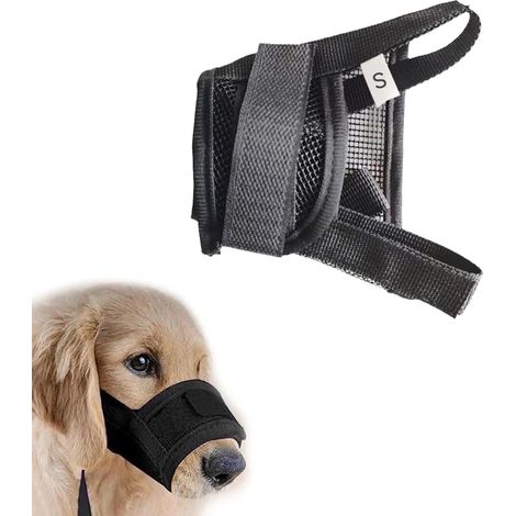 Dog Muzzle for Small Dogs, Size 12-15 cm, Breathable, Anti-Bell, Prevent Bite, Food, Adjustable Nose Protector, Suitable for Small Dogs (1/5)