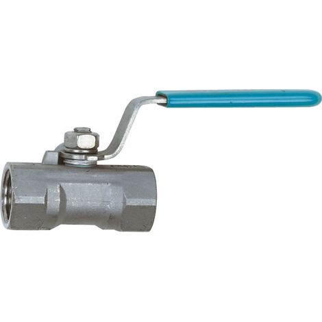 Riegler Edelstahlkugelhahn 1.4408, 1-teilig, kl. Baureihe, G 1 1/2, DN 40 (1/3)