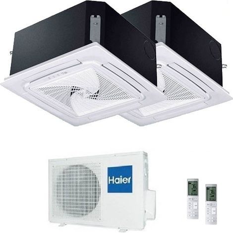 Climatizzatore Haier Dual Cassette 620 12000+12000 2U50S2SM1FA R-32 A++/A 12+12