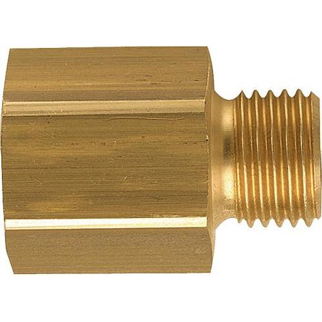 Nipple de reduction long G 1/4"mâle x G 3/8"femelle