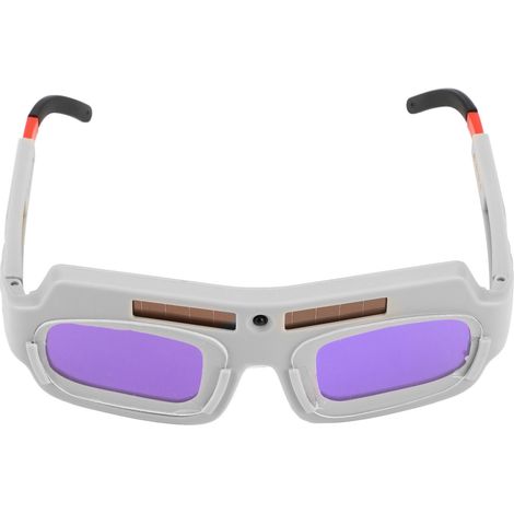 Lunettes de soudage à assombrissement automatique, alimentées par batterie solaire, pour la protection des yeux