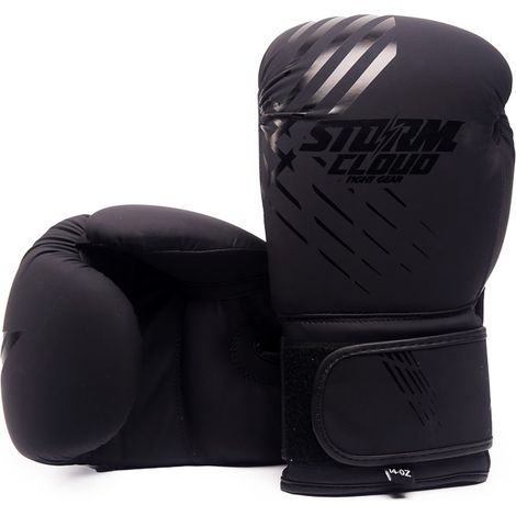 Gants de boxe StormCloud Lynx Noir/Noir 14 oz (1/5)
