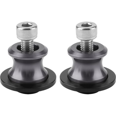 Paar 6-mm-Titan-Motorradfußrastenbolzen, CNC-gefräste Aufnahmen für Hinterradständer, Schwingenhalterungen, 2 Stück, Ständerbefestigungsmaterial. (1/5)