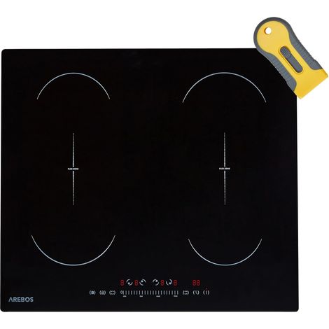 AREBOS Table cuisson à induction table cuisson vitrocéramique Autonome 4 zones (1/5)