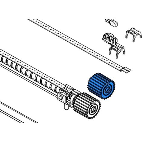 Mécanisme de réduction CAME 88001-0223 pour moteur ATI A3000 A5000 (remplacement A3024, A3010, A3006)