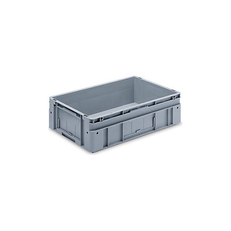 Euronorm-Stapelbehälter  Außen-LxBxH 600 x 400 x 170 mm  grau 