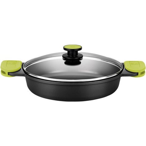 CASSERUOLA BASSA IN ALLUMINIO A INDUZIONE FOODIE 24 CM - A490524