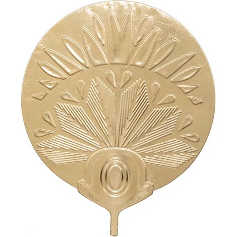 Decorazione murale aina in metallo dorato 57x70cm - Atmosphera créateur d'intérieur (1/3)