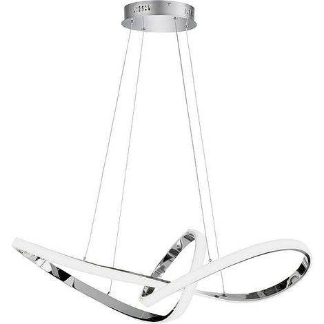 [NEUWERTIG] B-Ware Wofi Action Missoni 617101016000 Pendelleuchte Hänge Deckenlampe 48 W Chrom