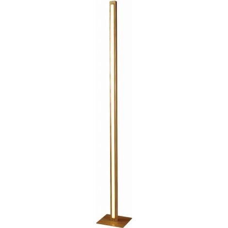 Lampadaire LED Apeti Rodney 35W bois naturel 150 cm