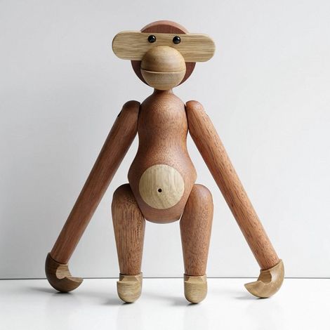 Objets d'art et de décoration - Objets d'art en bois de style européen Sablé « singe » (1/5)