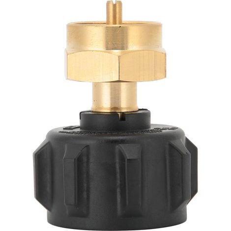 Adaptateur universel de remplissage propane 20LB QCC1 vers bouteille jetable 1LB avec régulateur (1/5)