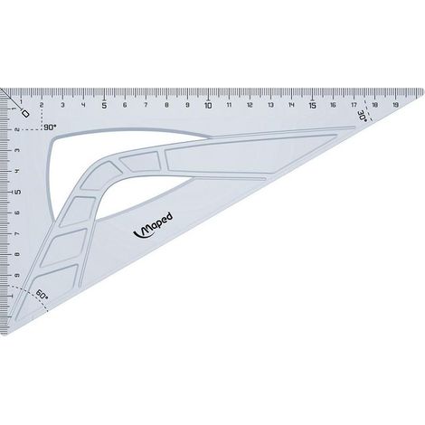 Maped 147526 squadra Triangolo a 60 Plastica 1 pz (1/2)
