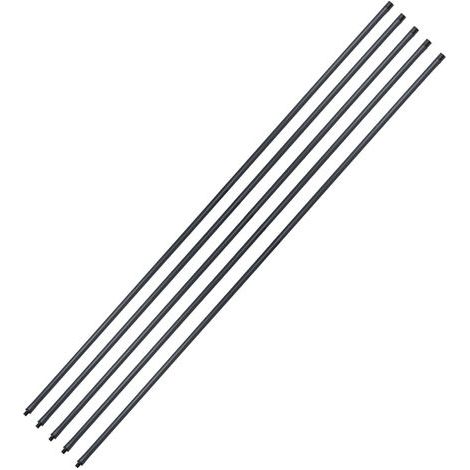 SET CINQUE ASTE FLESSIBILI PER SCOVOLI 7M