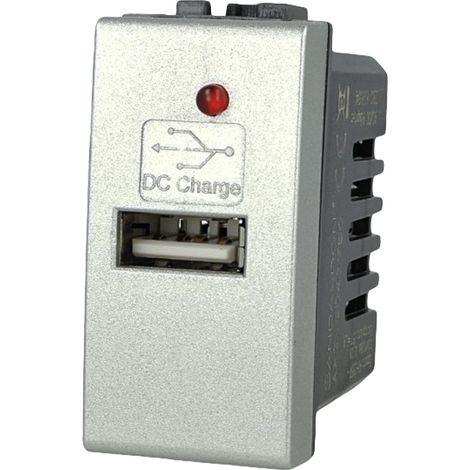 Modulo Caricatore USB 5V 2,1A Tech Compatibile Bticino Living (1/3)