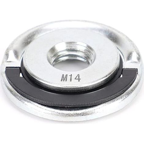 Écrous meuleuse d'angle écrous de verrouillage accessoire de meuleuse d'angle outil de serrage utilitaire rapide M14 14mm adapté (1/4)