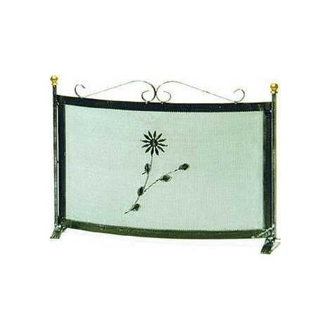 Pare-étincelles courbé en fer forgé Art.685/A cm. 62X45H