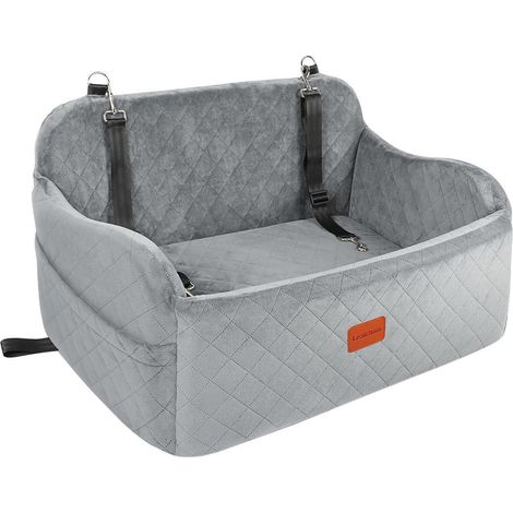 Hundeautositz für große Hunde, Memory Foam, waschbar, Grau, Groß (1/5)