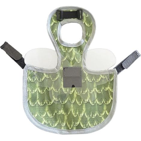 Veste de Protection Dorsale pour Volaille Blessée(Green) Protection dorsale pour efficace, prévient dommages aux , sûr, confortable pour la poule (1/5)