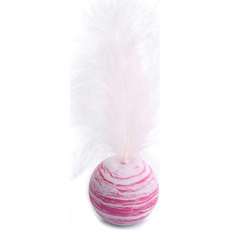 Balle EVA Starry for Sky Texture Balle en mousse légère comme une plume pour lancer, jouet interactif pour animaux de compagnie (1/5)