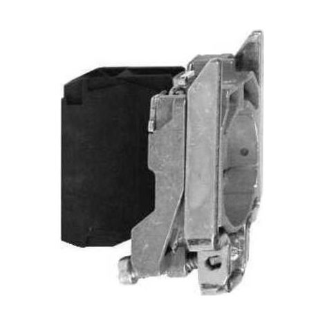 Cuerpo pulsador HARMONY XB4 1 NA 10A 600V diámetro 22mm con embellecedor metálico