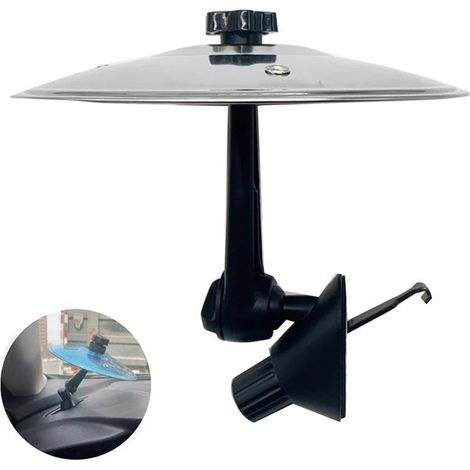 1 Stück Auto-Becken-Lüftungsschlitz,Mini-Metall-Crash-Becken für das Armaturenbrett,witziges Musikinstrument-Gadget,Silber (1/5)