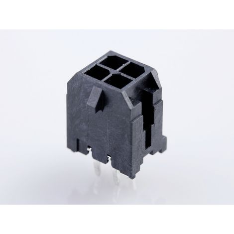 Molex Einbau-Stiftleiste (Standard) Polzahl Gesamt 4 Rastermaß: 3 mm 430450413 1 St. Tray