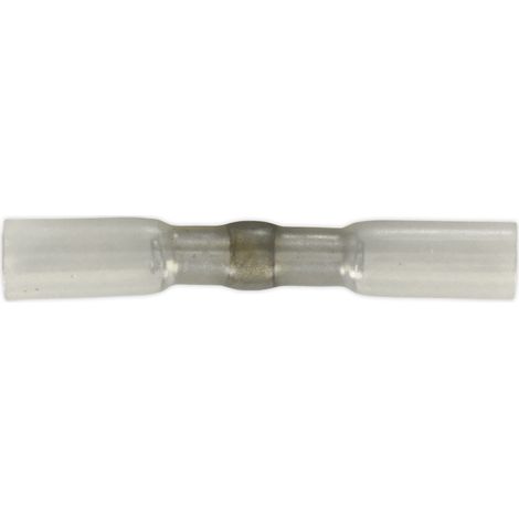 Sealey Heat Shrink Butt Connector with Crimp & Solder, Clear - Pack of 25 HSSB25C (1/2)