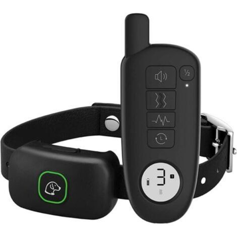 Collier De Dressage Pour Chien - Télécommande Sans Fil - 3 Modes BIP/VIBRATION/CHOC - Étanche IPX6 - Portée 500 M - Réglable Jusqu'à 65 Cm (1/5)