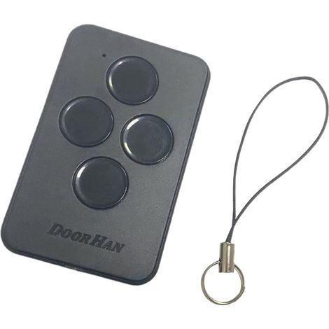 Mando a distancia DOORHAN 433.92 MHz – 4 botones, código variable seguro, para puertas de garaje y portones automáticos. (1/3)